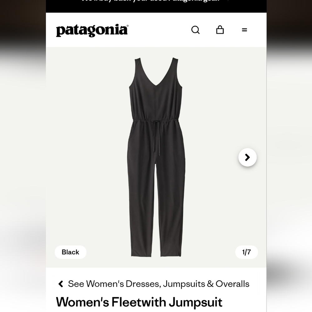 Patagonia Jumpsuit